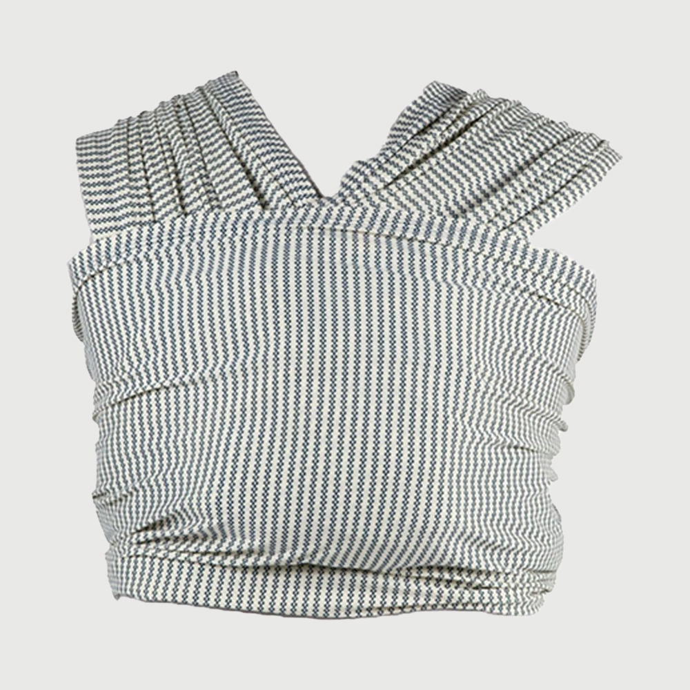 Ergobaby Aura марама - Navy Gingham Stripe